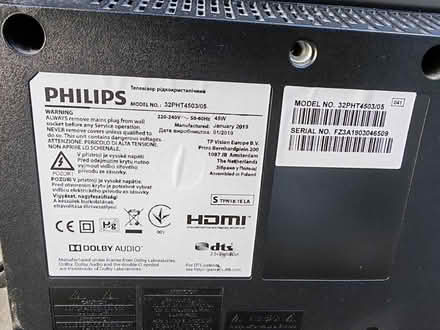 Photo of free 32 inch 720p Phillips TV (Addlestone KT15) #2