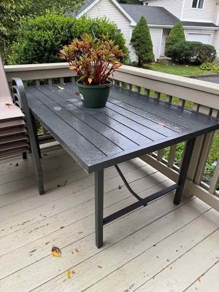 Photo of free Deck table (Newtown ct) #1