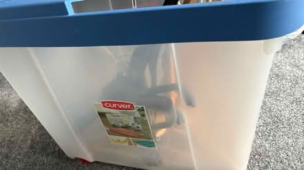 Photo of free Storage box + coat hangers (Blakelaw, NE5) #1