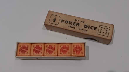 Photo of free Vintage poker dice set (Leigh-on-Sea SS9) #1