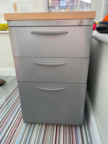 Photo of free Metal filing cabinet (Cheshunt EN8) #1