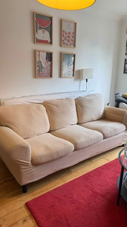 Photo of free 3-Seater Sofa + 2 Washable Covers (Dublin 2) #4
