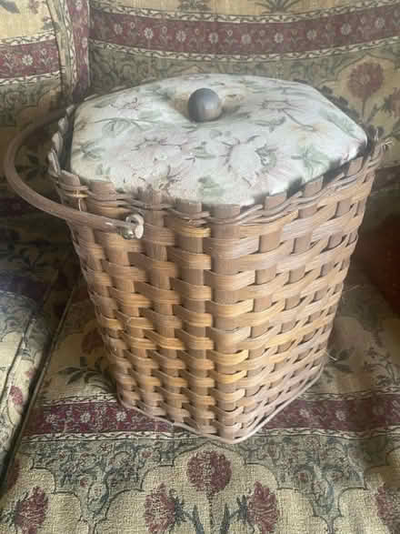 Photo of free Knitting/craft storage basket (Nassington PE8) #1