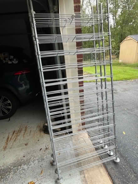 Photo of free 2 Metal CD racks (Potomac near Pennyfield Lock) #1