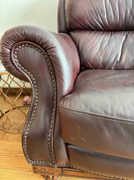 Photo of free Classic Italian Leather suite (Templeogue) #2