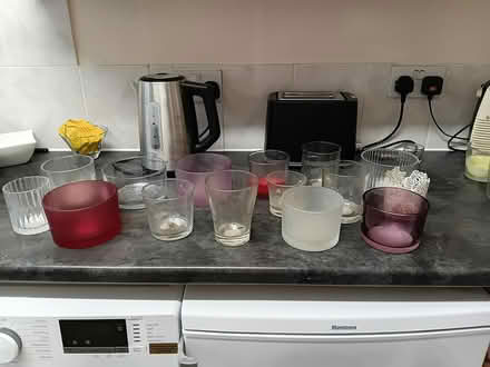 Photo of free Glass candle holders (Exeter EX1) #1