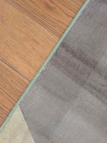 Photo of free Green floral rug (W5) #4