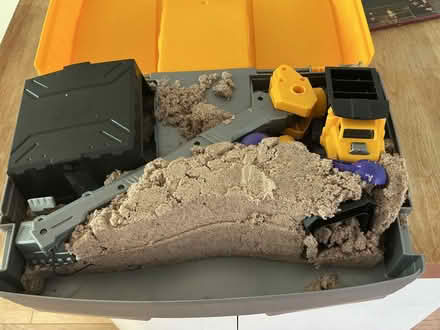 Photo of free Kinetic sand construction play set (Birley Edge S6) #2