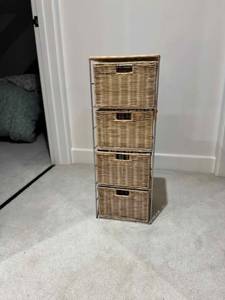Photo of free Small wicker drawers (Elvin Crescent BN2) #3