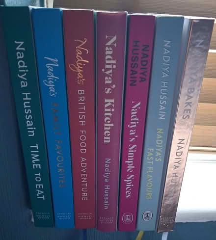 Photo of free Nadiya Hussain cookbooks x 7 (Debden IG10) #1
