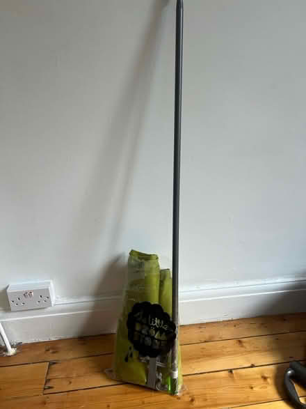 Photo of free Green ikea curtains and pole (Whalley range M16) #1