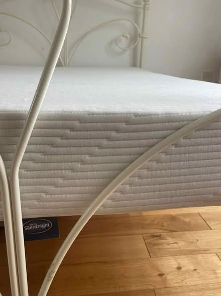 Photo of free Double bed and silentnight matress in excellent condition (Aldenham WD25) #3