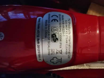 Photo of free Steam mop (Woodside CR0) #3