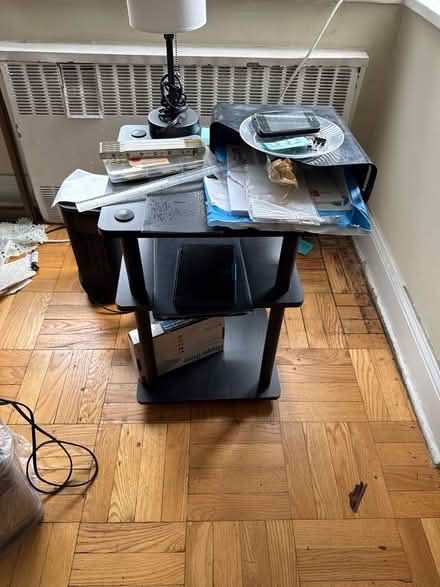 Photo of free Small table 14” wide X 231/2” high (Riverdale, Bronx, New York) #1