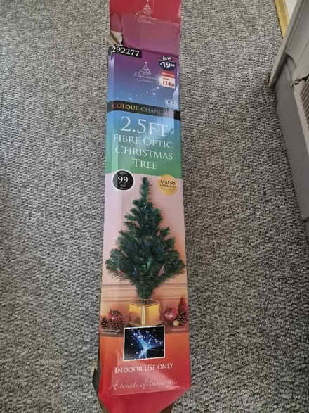 Photo of free Fibre optical christmas tree (Winyates Green B98) #1