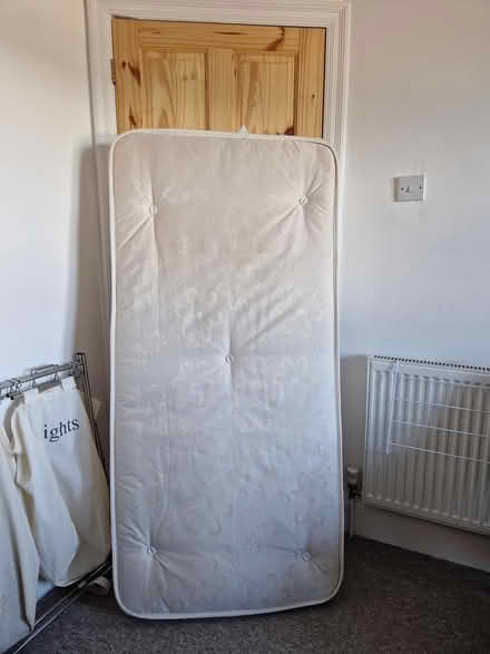 Photo of free Small childrens sprung mattress (Frome, Somerset BA11) #2