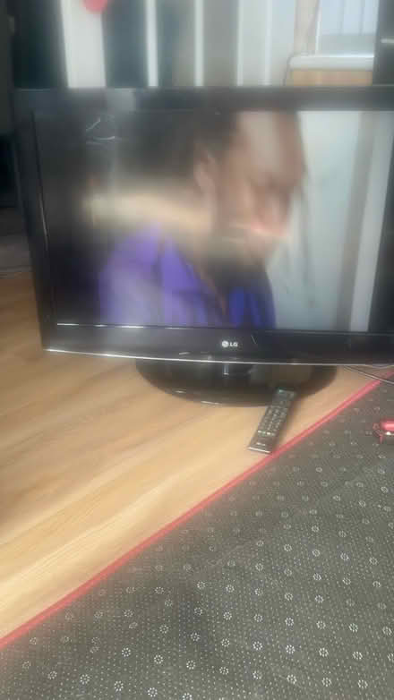 Photo of free TV with remote (Whittlesey PE7) #3
