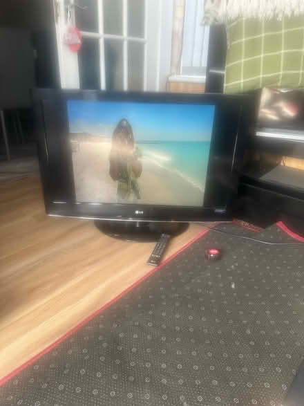 Photo of free TV with remote (Whittlesey PE7) #1