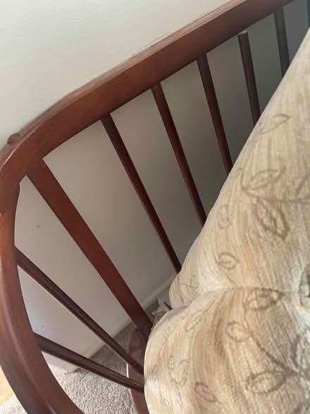 Photo of free Mahogany Sofa (Peterborough PE1) #2