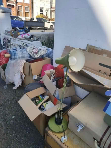 Photo of free Loft clear out! Clothes, fabric, bike bits, boxes (Aldrington BN3) #1