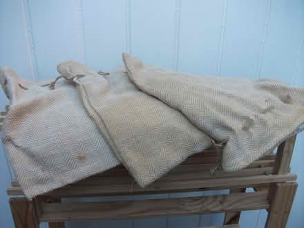 Photo of free Hessian drawstring bags (4) – Xmas? (ME16 - Allington) #1