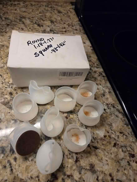 Photo of free Chair leg protectors (palm harbor CR 1 Tpa Road) #1