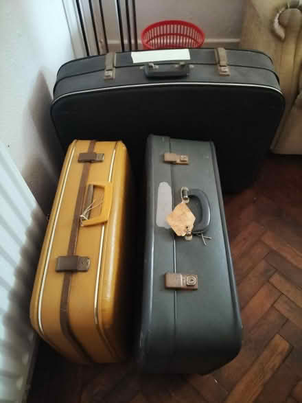 Photo of free Vintage suitcases (Stone Cross BN24) #1