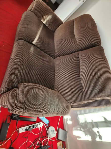 Photo of free Brown 2 and 3 recliner seated (Castle Hill IP1) #1