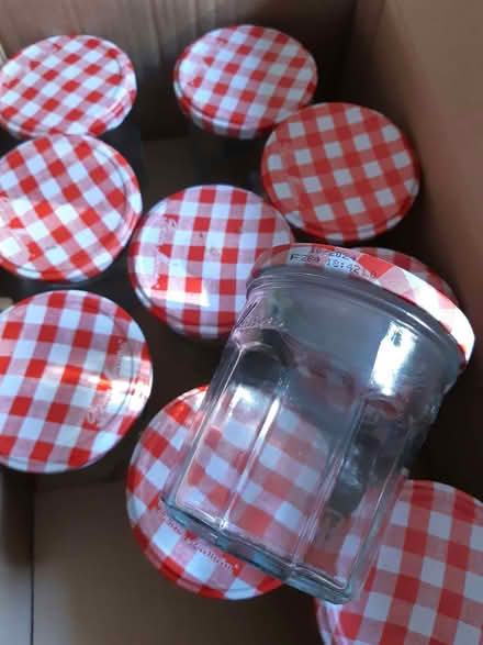 Photo of free 10 empty jam jars with lids (Havant PO9) #1