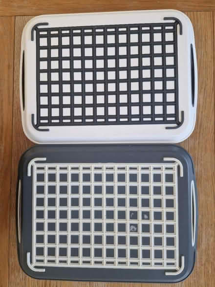 Photo of free 2 ikea plastic trays (SE10) #2