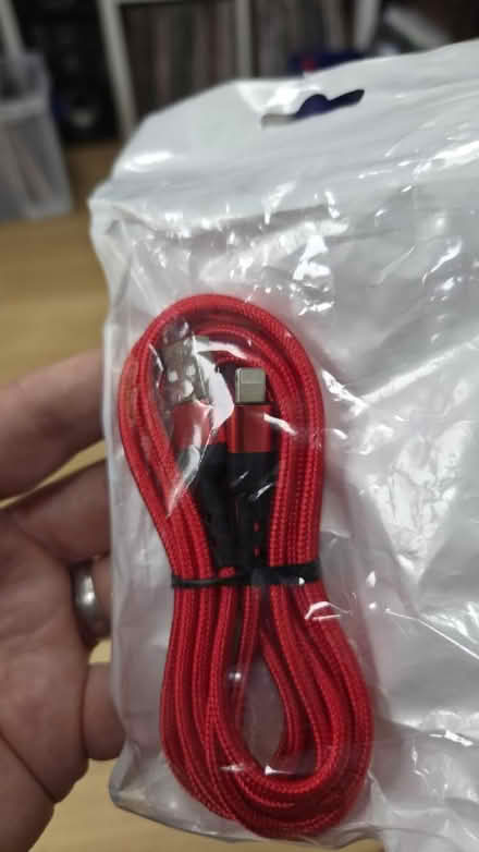 Photo of free Unopened iPhone charging cable (Bournemouth BH9) #1