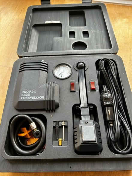 Photo of free Mini air compressor & tyre inflator (West Kirby CH48) #2