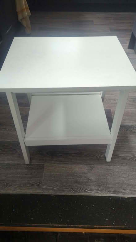 Photo of free Two tier white table (Newhaven BN9) #1