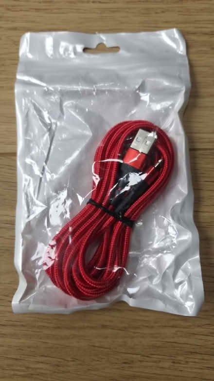 Photo of free Unopened iPhone charging cable (Bournemouth BH9) #2