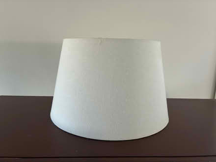 Photo of free White lampshade (Hanworth TW12) #1