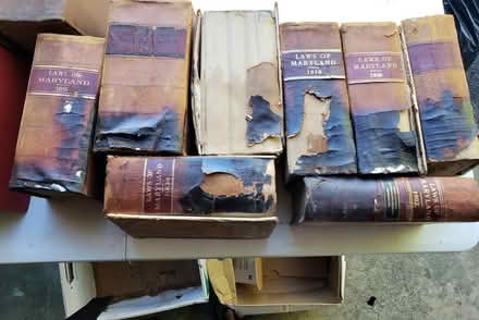 Photo of free 1900's MD Law Books (Middletown) #2