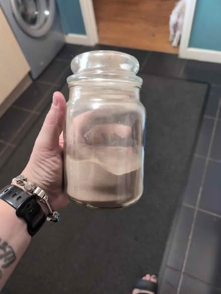 Photo of Glass Candle jars with lids (Mickleover DE3 9EB) #1