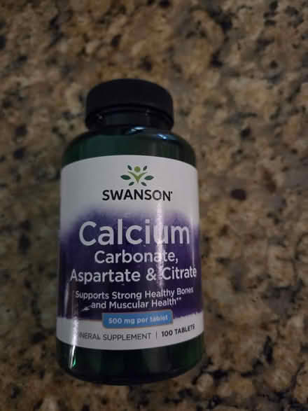 Photo of free Calcium carbonate new bottle (palm harbor CR 1 Tpa Road) #1