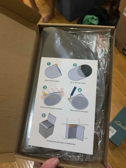 Photo of free Anti static vinyl sleeves (Glendale) #2