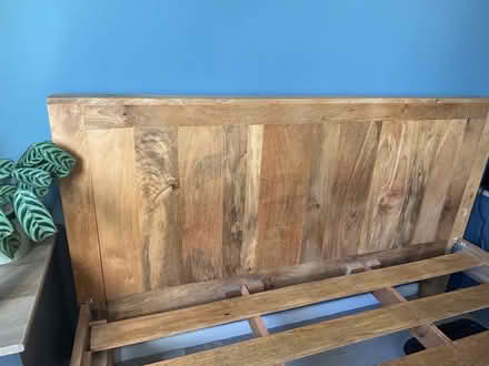 Photo of free King sized wooden bed frame (Finsbury Park N7) #4
