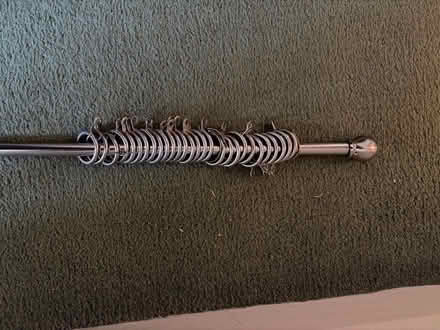 Photo of free Curtain pole with rings (Bletchingley RH1) #1
