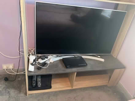 Photo of free TV cabinet with shelves (Sunderland SR3) #3