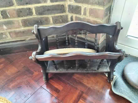 Photo of free Wooden magazine rack (Stone Cross BN24) #1