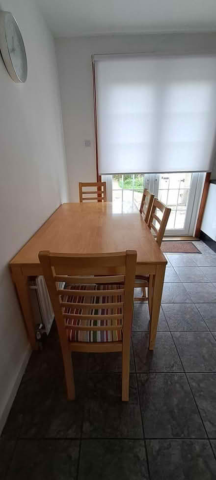 Photo of free Kitchen table and 4 chairs (Dublin 5) #1