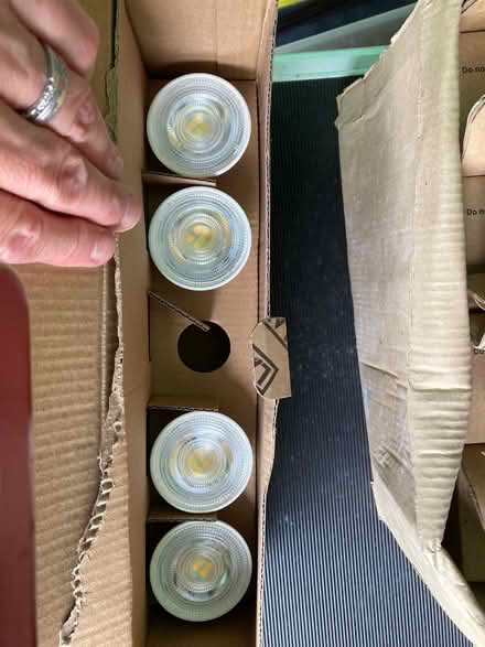 Photo of free GU10 led lamps 4no (Dunfermline KY11) #1
