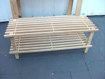 Photo of free Pine Slatted Shelves –two sections (ME16 - Allington) #2