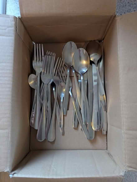 Photo of free Box of assorted cutlery (NR2) #1