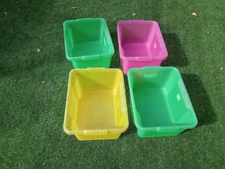 Photo of free Four Plastic Boxes (Branksome Chine BH13) #1