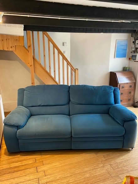 Photo of free Long Sofa, heavy, extending support (St Just TR19) #1
