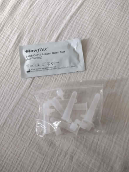 Photo of free Covid test components (Crookes S10) #1